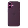 Чехол для iPhone 16 Silicone with MagSafe сливовый