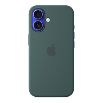 Чехол для iPhone 16 Silicone with MagSafe зеленый