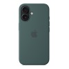 Чехол для iPhone 16 Silicone with MagSafe зеленый