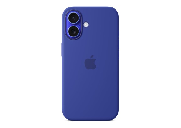 Чехол для iPhone 16 Silicone with MagSafe ультрамарин
