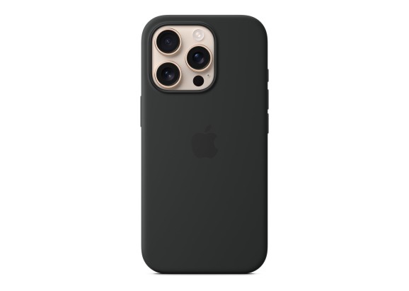 Чехол для iPhone 16 Pro Silicone MagSafe Black