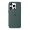 Чехол для iPhone 16 Pro Silicone with MagSafe зеленый