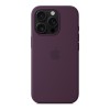 Чехол для iPhone 16 Pro Silicone with MagSafe сливовый