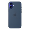 Чехол для iPhone 16 Plus Silicone MagSafe синий деним