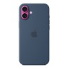 Чехол для iPhone 16 Plus Silicone MagSafe синий деним