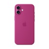 Чехол для iPhone 16 Plus Silicone MagSafe фуксия