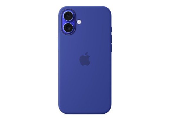 Чехол для iPhone 16 Plus Silicone MagSafe ультрамарин