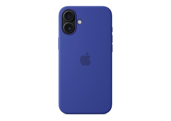 Чехол для iPhone 16 Plus Silicone MagSafe ультрамарин