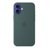 Чехол для iPhone 16 Plus Silicone MagSafe зеленый