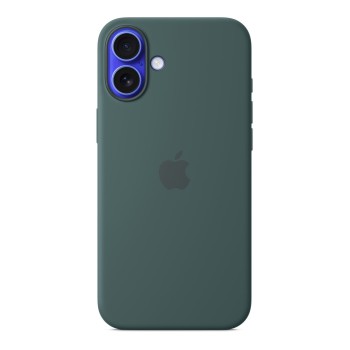 Чехол для iPhone 16 Plus Silicone MagSafe зеленый