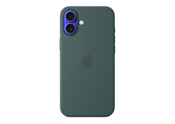 Чехол для iPhone 16 Plus Silicone MagSafe зеленый