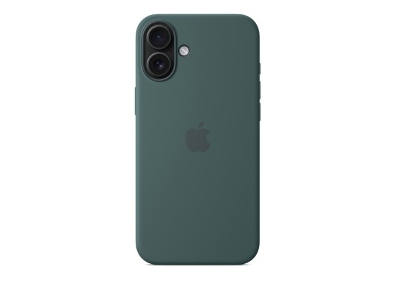 Чехол для iPhone 16 Plus Silicone MagSafe зеленый