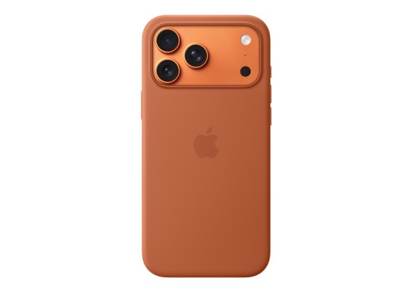 Чехол для iPhone 17 Pro Max Silicone MagSafe терракотовый