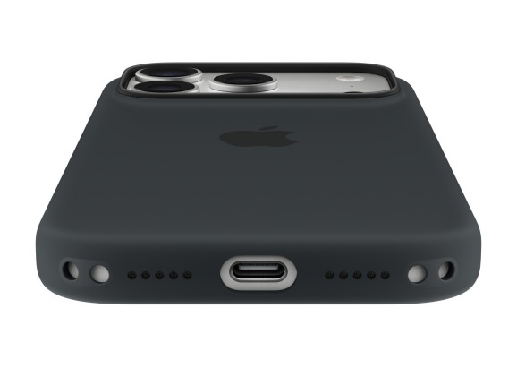 Чехол для iPhone 17 Pro Silicone MagSafe оранжевый