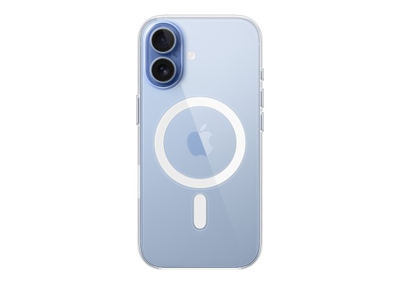 Чехол для iPhone 17 Clear MagSafe прозрачный