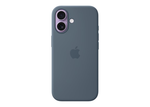 Чехол для iPhone 17 Silicone MagSafe синий якорь