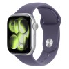 Apple Watch Series 11 46mm Silver Aluminium Purple Fog Sport Band M/L