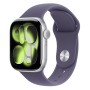 Apple Watch Series 11 42mm Silver Aluminium Purple Fog Sport Band S/M
