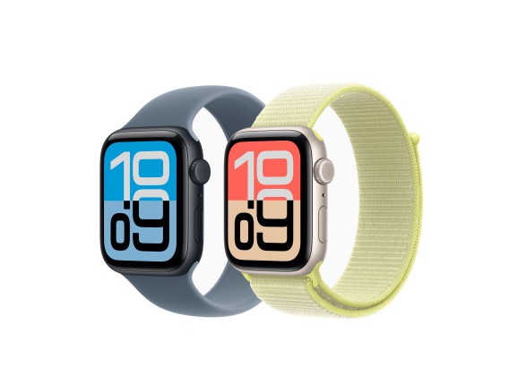 Apple Watch SE 3 44mm Midnight Aluminum Midnight Sport Band M/L