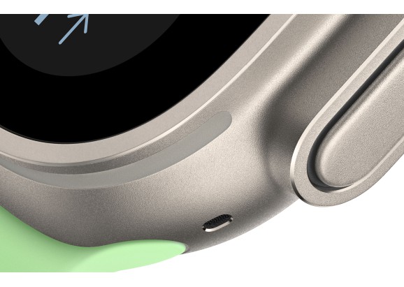 Apple Watch Ultra 3 49mm Black Titanium Milanese Loop Black M