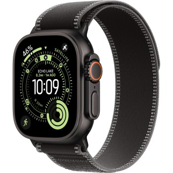 Apple Watch Ultra 3 49mm Black Titanium Bl-Charcoal Trail Loop M/L