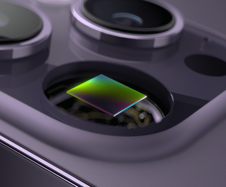 устройство камеры iPhone 14 Pro